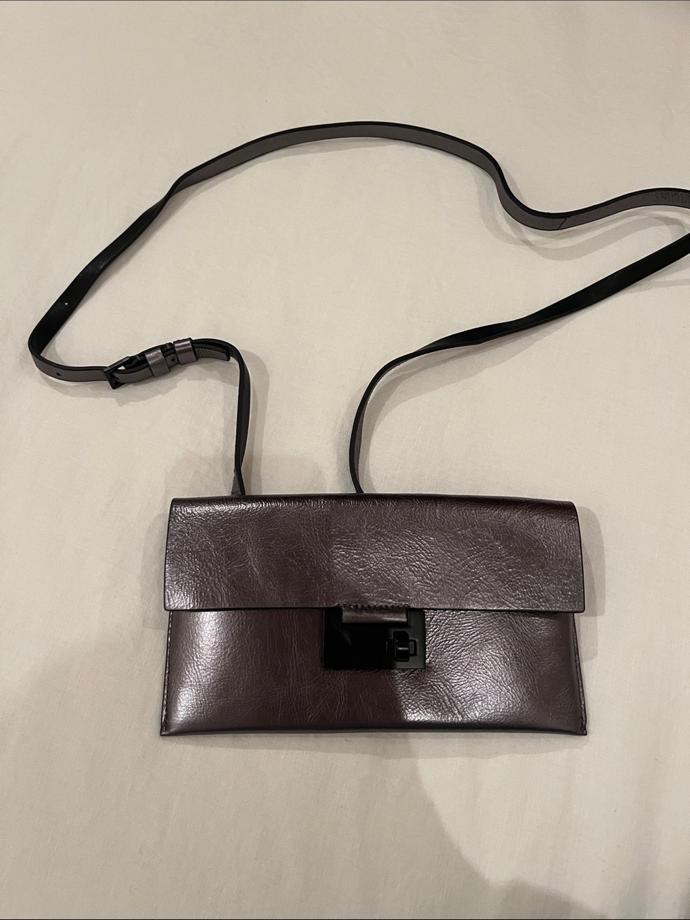 Allsaints - Francoise Metallic Crossbody